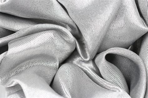 Silver Metallic Twill 